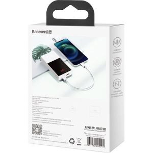 Baseus USB-C zu Lightning Kabel Superior Series, 20W, PD, 0.25m (weiß)