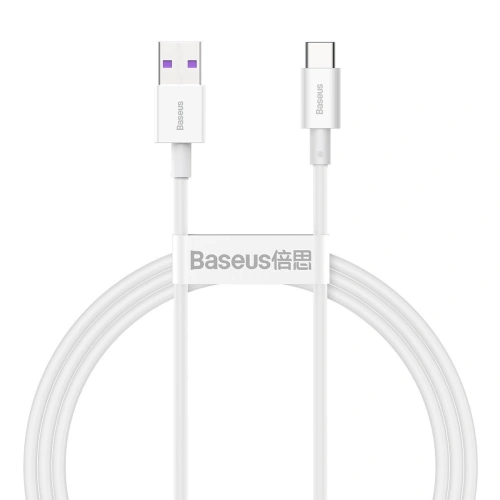 Kup Kabel USB do USB-C Baseus Superior Series, 66W, 1m (biały) - BSU2368WHT - {ean13} - Sklep Home Screen