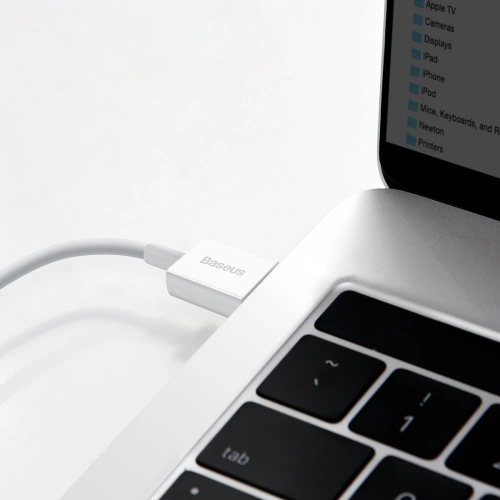 Kup Kabel USB do USB-C Baseus Superior Series, 66W, 1m (biały) - BSU2368WHT - {ean13} - Sklep Home Screen