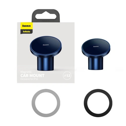 Kup Magnetyczny uchwyt samochodowy Baseus Magnetic Car Mount do kratki lub na deskę rozdzielczą (niebieski) - BSU2369BLU - {ean13} - Sklep Home Screen