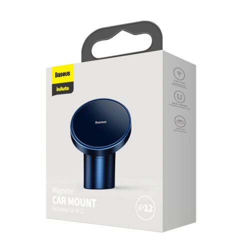 Kup Magnetyczny uchwyt samochodowy Baseus Magnetic Car Mount do kratki lub na deskę rozdzielczą (niebieski) - BSU2369BLU - {ean13} - Sklep Home Screen