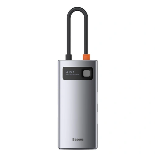 Kup Baseus Hub 4in1 Metal Gleam Series, USB-C auf USB 3.0 + USB 2.0 + HDMI + USB-C PD - BSU2370 - {ean13} - Sklep Home Screen