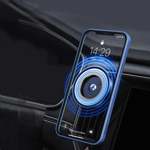 Kup Magnetyczny uchwyt samochodowy Baseus Magnetic Car Mount do kratki lub na deskę rozdzielczą (niebieski) - BSU2369BLU - {ean13} - Sklep Home Screen