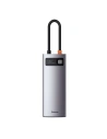 Hub 5w1 Baseus Metal Gleam Series, USB-C do 3x USB 3.0 + HDMI + USB-C PD