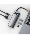 Kup Hub 5w1 Baseus Metal Gleam Series, USB-C 3x USB 3.0 + HDMI + USB-C PD-hoz - BSU2371 - {ean13} - Sklep Home Screen