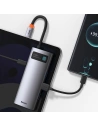 Kup Hub 6w1 Baseus Metal Gleam Series, USB-C do 3x USB 3.0 + HDMI + USB-C PD + Ethernet RJ45 - BSU2372 - {ean13} - Sklep Home Screen