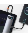 Kup Hub 8w1 Baseus Metal Gleam Series, USB-C do 3x USB 3.0 + HDMI + USB-C PD + Ethernet RJ45 + microSD/SD - BSU2373 - {ean13} - Sklep Home Screen