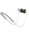 Kup Uchwyt Baseus Neck-Mounted Lazy Bracket pentru gât, pentru telefoane și tablete 4-10" (alb) - BSU2375WHT - {ean13} - Sklep Home Screen