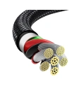 Kup Kabel USB do USB-C Baseus Tungsten Gold, 66W, 1m (černý) - BSU2382BLK - {ean13} - Sklep Home Screen
