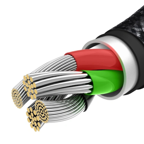 Kup Kabel USB 3w1 Baseus Tungsten Gold, USB do micro USB / USB-C / Lightning, 3.5A, 1.5m (černý) - BSU2383BLK - {ean13} - Sklep Home Screen
