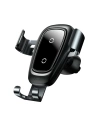 Kup Upevnění do auta s indukční nabíječkou Baseus Metal Gravity Car Mount Wireless Charger Black - BSU043 - {ean13} - Sklep Home Screen