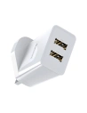 Kup Baseus încărcător de rețea 2x USB 2.1A 10,5W (priză UK) alb (CCFS-S02) - BSU2401WHT - {ean13} - Sklep Home Screen