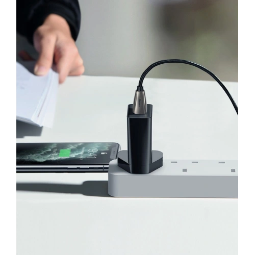 Kup Baseus încărcător de rețea 2x USB 2.1A 10,5W (priză UK) alb (CCFS-S02) - BSU2401WHT - {ean13} - Sklep Home Screen