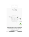 Kup Încărcător de rețea PURO Mini Fast Travel Charger USB-A + USB-C Power Delivery 32W (alb) - PUR411WHT - {ean13} - Sklep Home Screen