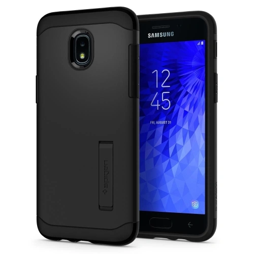 Kup Etui Spigen Slim Armor Samsung Galaxy J3 2018 Černá - SPN139BLK - {ean13} - Sklep Home Screen