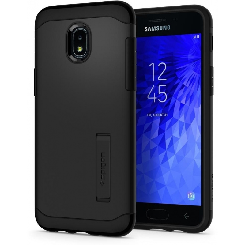 Buy Spigen Slim Armor Samsung Galaxy J3 2018 Black - 8809606426205 - SPN139BLK - Homescreen.pl