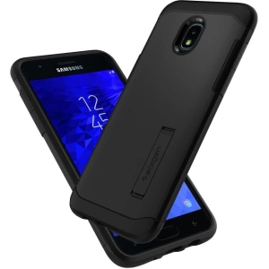 Kup Etui Spigen Slim Armor Samsung Galaxy J3 2018 Fekete - SPN139BLK - {ean13} - Sklep Home Screen