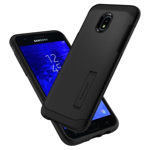 Kup Etui Spigen Slim Armor Samsung Galaxy J3 2018 Černá - SPN139BLK - {ean13} - Sklep Home Screen