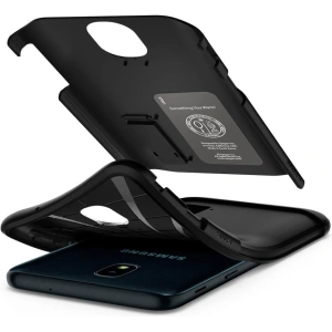 Kup Etui Spigen Slim Armor Samsung Galaxy J3 2018 Fekete - SPN139BLK - {ean13} - Sklep Home Screen