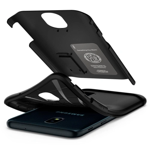 Kup Etui Spigen Slim Armor Samsung Galaxy J3 2018 Černá - SPN139BLK - {ean13} - Sklep Home Screen