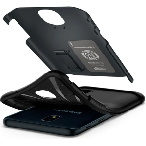 Kup Etui Spigen Slim Armor Samsung Galaxy J3 2018 Fém Slate - SPN140MTL - {ean13} - Sklep Home Screen