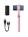 Baseus Selfie Stick with Tripod Telescopic Stand and Bluetooth remote controll pink (SULH-04)