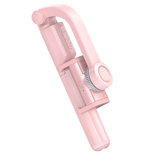 Kup Baseus băţ de selfie telescopic extins cu stativ şi telecomandă Bluetooth roz (SULH-04) - BSU2446PNK - {ean13} - Sklep Home Screen