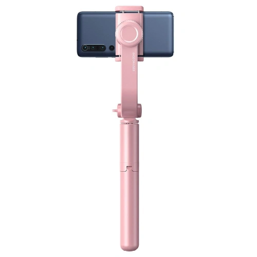 Kup Baseus băţ de selfie telescopic extins cu stativ şi telecomandă Bluetooth roz (SULH-04) - BSU2446PNK - {ean13} - Sklep Home Screen