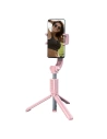 Kup Baseus băţ de selfie telescopic extins cu stativ şi telecomandă Bluetooth roz (SULH-04) - BSU2446PNK - {ean13} - Sklep Home Screen