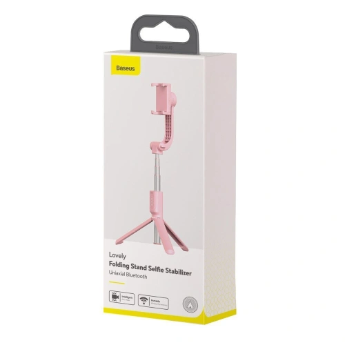 Kup Baseus selfie-Stick Teleskop-Selfie-Stick Stativ mit Bluetooth-Fernbedienung rosa (SULH-04) - BSU2446PNK - {ean13} - Sklep Home Screen