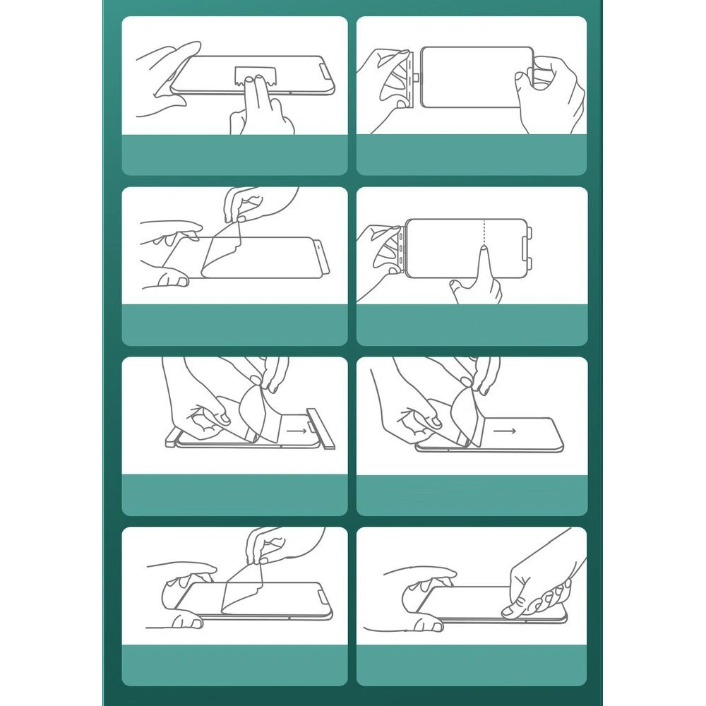Baseus 2x folia ochronna na cały ekran Full Screen 0,15 mm Samsung Galaxy Note 20 (SGSANOTE20-SA02)