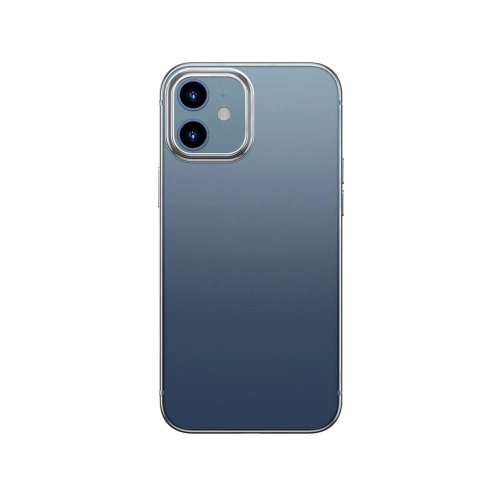 Kup Baseus Apple Shining Case Flexible Gel-Hülle mit metallischem Glitzerrahmen iPhone 12 mini Silber (ARAPIPH54N-MD0S) - BSU2465SLV - {ean13} - Sklep Home Screen