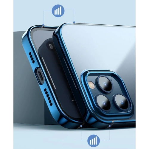 Kup Baseus Shining Case Elastický gelový obal s metalickým lesklým rámem Apple iPhone 12 mini Stříbrný (ARAPIPH54N-MD0S) - BSU2465SLV - {ean13} - Sklep Home Screen