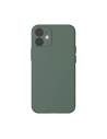 Baseus Apple Liquid Silica Gel Case Flexible Gel-Hülle iPhone 12 mini Dunkelgrün (WIAPIPH54N-YT6A)