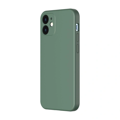 Kup Baseus Apple Liquid Silica Gel Case Flexible Gel-Hülle iPhone 12 mini Dunkelgrün (WIAPIPH54N-YT6A) - BSU2472GRN - {ean13} - Sklep Home Screen