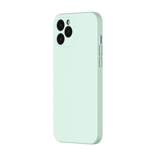 Kup Baseus Husa din Gel Silicagel lichid Elastic pentru Apple iPhone 12 Pro Mentă (WIAPIPH61P-YT6B) - BSU2478MNT - {ean13} - Sklep Home Screen