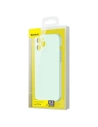 Kup Baseus Husa din Gel Silicagel lichid Elastic pentru Apple iPhone 12 Pro Mentă (WIAPIPH61P-YT6B) - BSU2478MNT - {ean13} - Sklep Home Screen