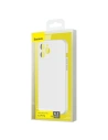 Kup Baseus Carcasă din gel de siliciu lichid Etui elastic din gel Apple iPhone 12 Pro Alb (WIAPIPH61P-YT02) - BSU2479WHT - {ean13} - Sklep Home Screen