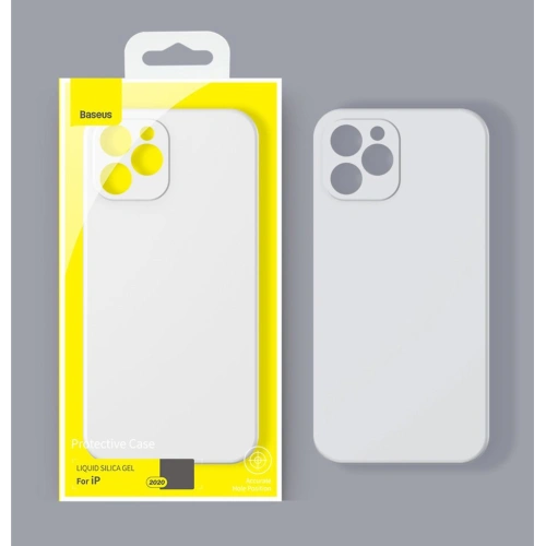Kup Baseus Liquid Silica Gel Case Elastický gelový kryt Apple iPhone 12 Pro Max Červený (WIAPIPH67N-YT09) - BSU2482RED - {ean13} - Sklep Home Screen
