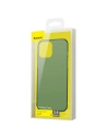 Buy Baseus Frosted Glass Case Hard case with a flexible frame iPhone 12 mini Dark green (WIAPIPH54N-WS06) - BSU2484GRN - {ean13} - Home Screen Store Europe