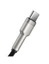 Kup Baseus Cablu metalic de date USB - USB Tip C 40 W (10 V / 4 A) SCP (Huawei SuperCharge Protocol) 0,25 m argintiu (CATJK-01) - BSU2527SLV - {ean13} - Sklep Home Screen