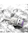 Kup Baseus Cablu metalic de date USB - USB Tip C 40 W (10 V / 4 A) SCP (Huawei SuperCharge Protocol) 0,25 m argintiu (CATJK-01) - BSU2527SLV - {ean13} - Sklep Home Screen