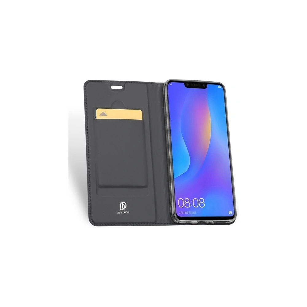 Etui DuxDucis SkinPro Huawei P Smart+ [Plus] Gray + Szkło