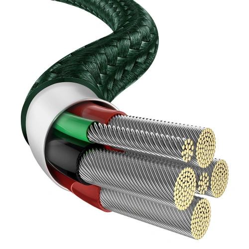 Kup Baseus Water Drop kabel USB - USB Typ C 66 W (11 V / 6 A) Huawei SuperCharge SCP 2 m zielony (CATSD-N06) - BSU2560GRN - {ean13} - Sklep Home Screen