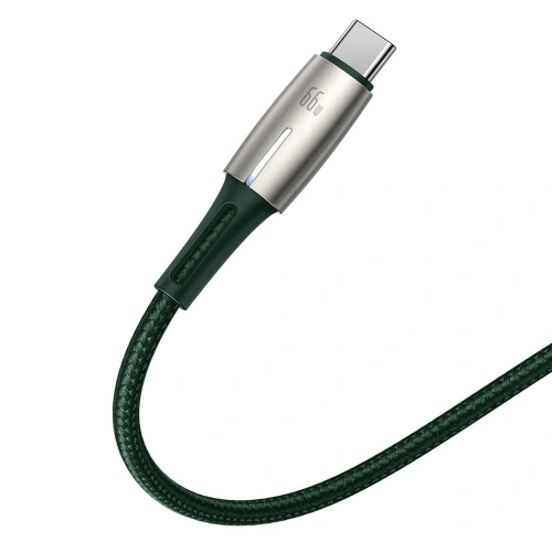 Kup Baseus Water Drop kabel USB - USB Typ C 66 W (11 V / 6 A) Huawei SuperCharge SCP 2 m zielony (CATSD-N06) - BSU2560GRN - {ean13} - Sklep Home Screen
