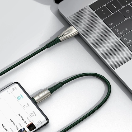 Kup Baseus Water Drop kabel USB - USB Typ C 66 W (11 V / 6 A) Huawei SuperCharge SCP 2 m zielony (CATSD-N06) - BSU2560GRN - {ean13} - Sklep Home Screen