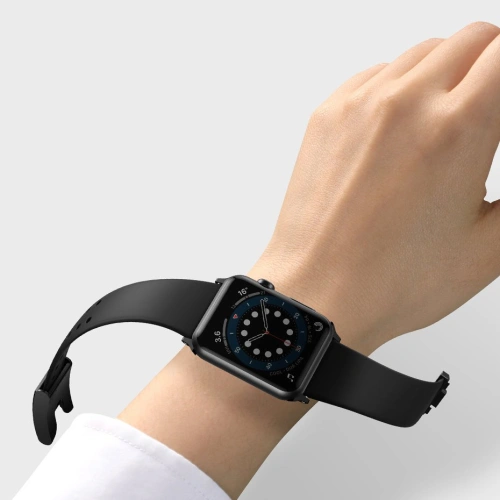 Buy Baseus Slip-Thru Watch Band For AP Watch Series 3/4/5/6/SE 42mm/44mm Black (LBWSE-A01) - BSU2568BLK - {ean13} - Home Screen Store Europe