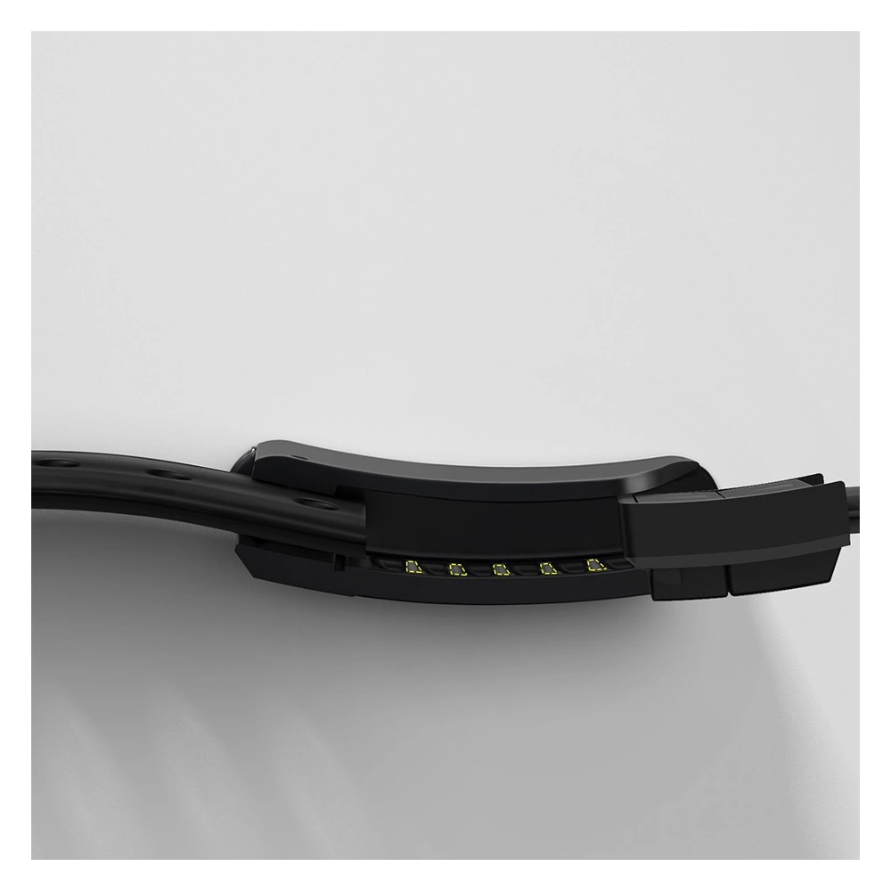 Baseus Slip-Thru pasek opaska bransoleta do Apple Watch 3/4/5/6/SE 42mm/44mm czarny (LBWSE-A01)