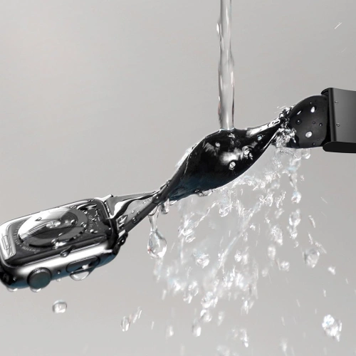 Kup Baseus Slip-Thru curea brățară pentru Apple Watch 3/4/5/6/SE 42mm/44mm neagră (LBWSE-A01) - BSU2568BLK - {ean13} - Sklep Home Screen