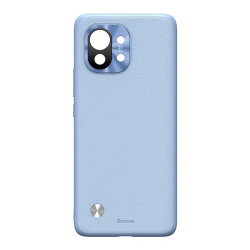 Buy Baseus Alloy Leather Case durable case with a camera cover Xiaomi Mi 11 purple (WIXM11-05) - BSU2574PRP - {ean13} - Home Screen Store Europe